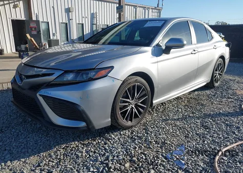 2022 Toyota Camry Se из США, поврежденный, VIN 4T1S11AKXNU686698